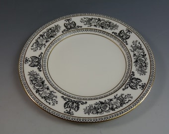 Wedgwood "Black Columbia" 10-1/4" Dinner Plate Wedgwood "Black Columbia" 10-1/4" Dinner Plate