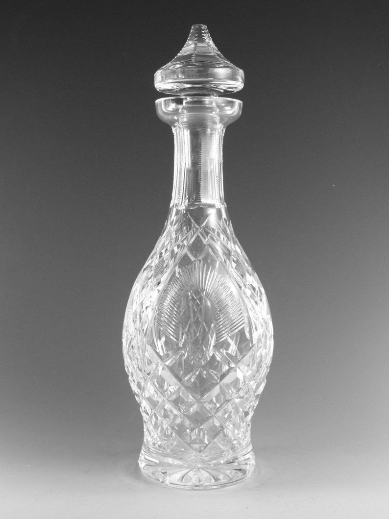 WATERFORD Crystal SHANNON Cut Decanter / Decanters Etsy