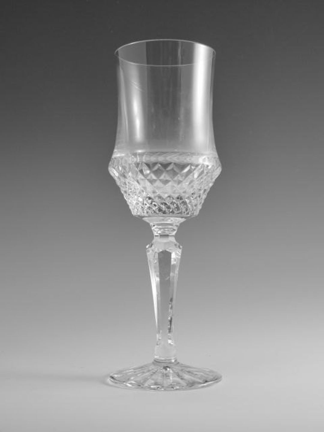 GALWAY Crystal - Royal Irish Cut - Wine Glass / Glasses - 7 1/4