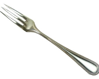 SWEDISH / Sweden Silver Plate Cutlery - BEAD - Fruit Fork / Forks - 14.5 cm 3Prg