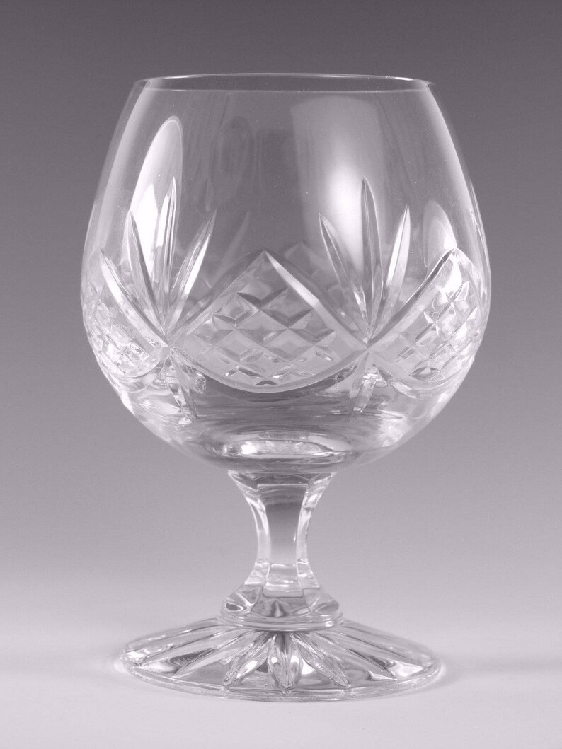 Royal DOULTON Crystal WARWICK Cut Brandy Glass / Glasses Etsy