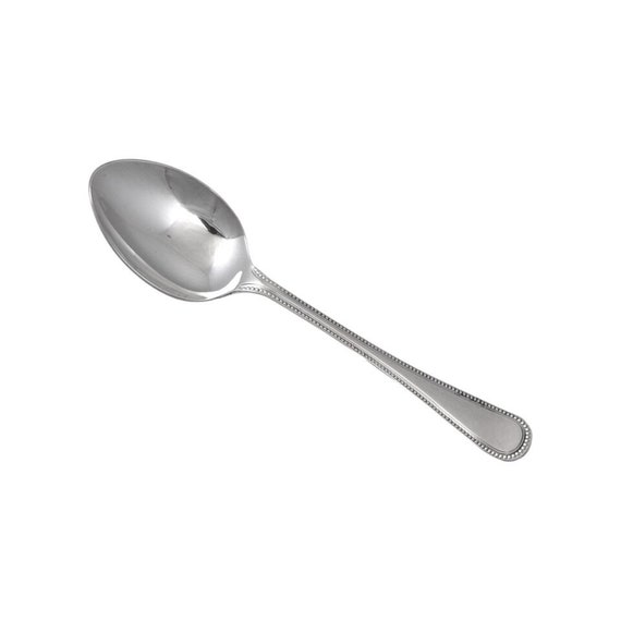 CARRS Sterling Silver Cutlery BEAD Pattern Dessert Spoon