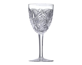 BACCARAT Crystal - LAGNY Design - Claret Wine Glass / Glasses - 6 1/2"