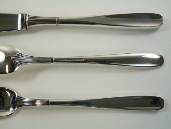 W and S Sorensen スターリングシルバーカトラリー - ASCOT