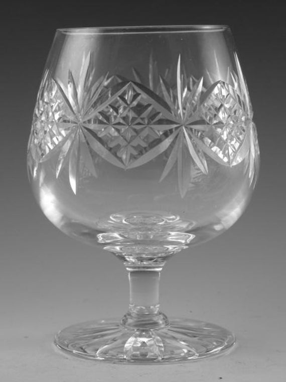 LONDON Cut Hock Wine Glass / Glasses 6 7/8" Thomas WEBB Crystal LONDON Cut Hock Wine Glass / Glasses 6 7/8" Thomas WEBB Crystal