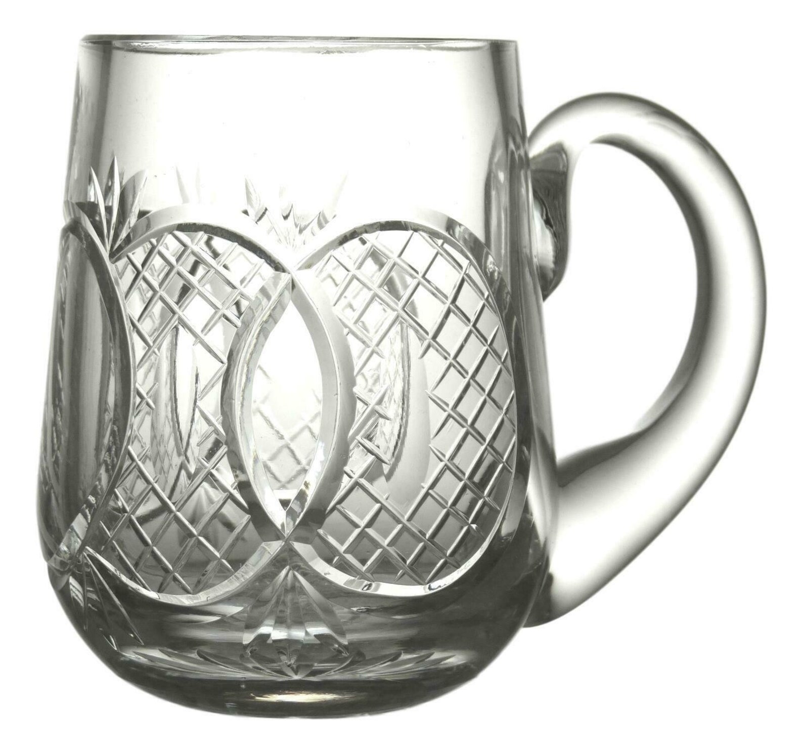 WATERFORD Crystal Cut Glass Tankard / Tankards 4 1/2 Etsy