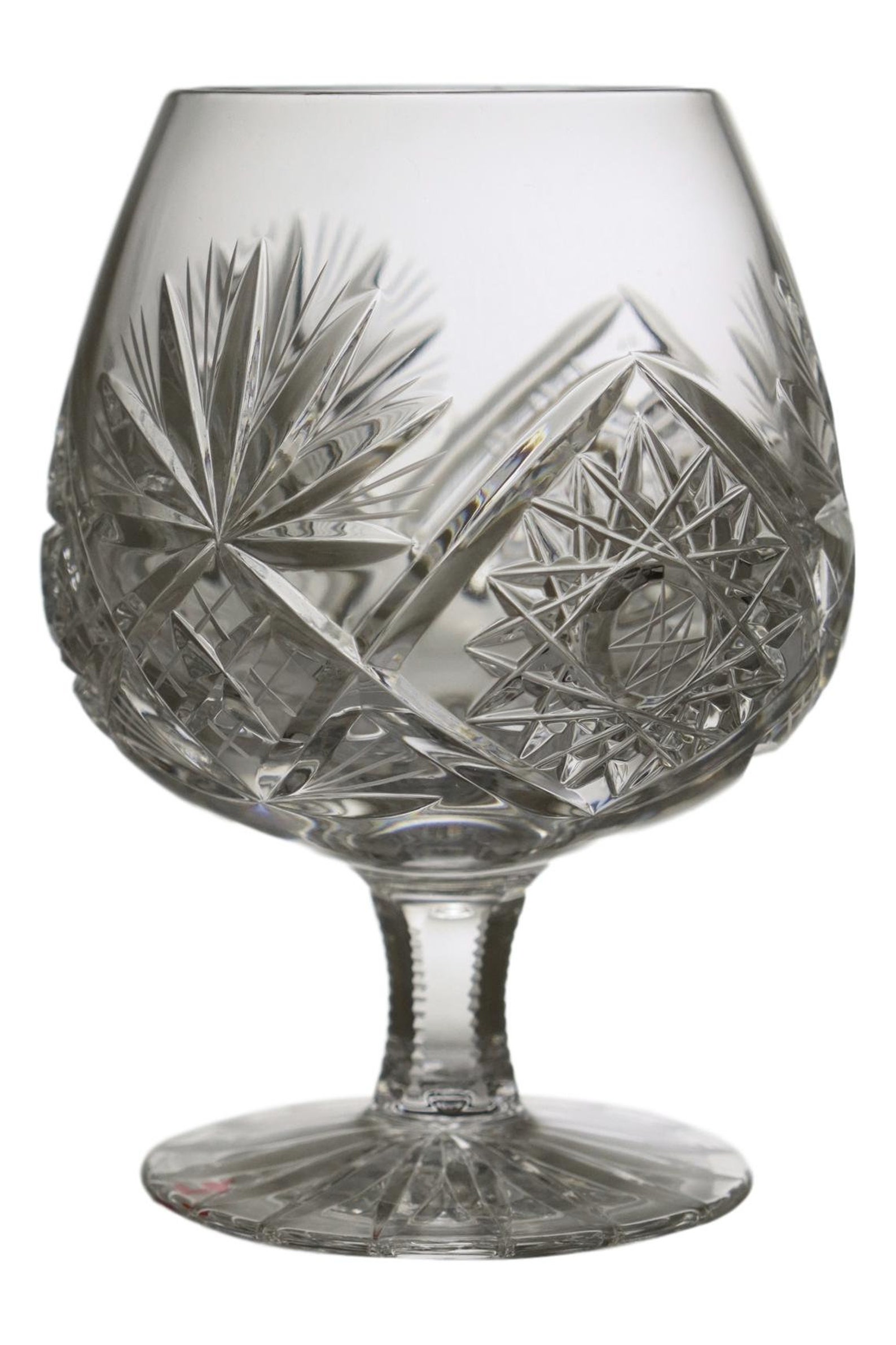 crystal brandy glass