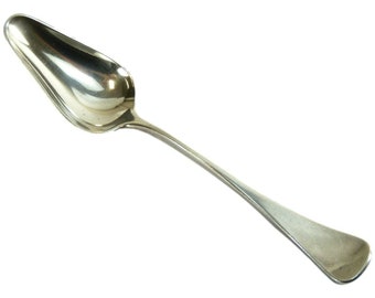 W&S Sorensen Cutlery - PATRICIA Design - Silver Grapefruit Spoon / Spoons - 6"