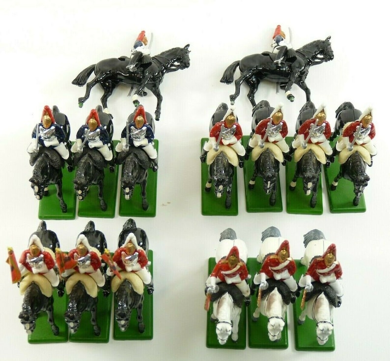 Collection of Lifeguards Blues /& Royals Britains Soldiers 15 of!