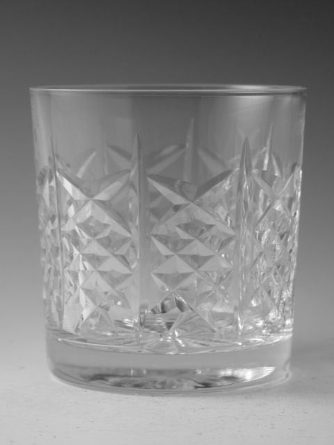 EDINBURGH Crystal - HIGHLAND Cut - OF Tumbler Glass / Glasses - 3 1/4"
