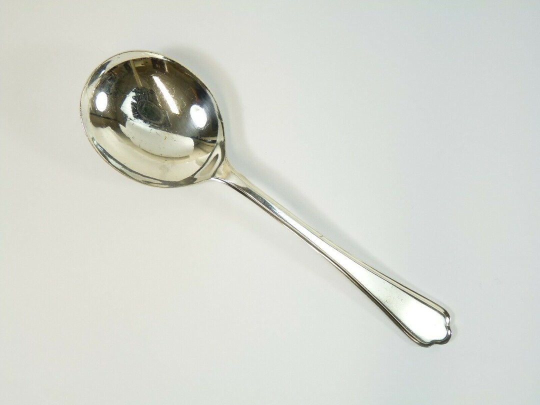 EPNS A1 Silver Plate Cutlery - ST JAMES - Soup Spoon / Spoons - 6