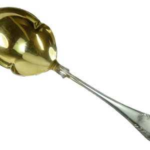 Sztućce platerowane srebrem - wzór GAMMAL FRANSK - łyżka do serwowania / łyżki - 22 cm