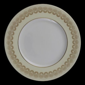 WEDGWOOD Plate W4154 10 5/8&quot; Eric Ravilious Golden Persephone Interest 1950&#39;s #3