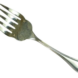 CHRISTOFLE Cutlery - POMPADOUR Design - Fish Serving Fork / Forks - 8 7/8&quot;