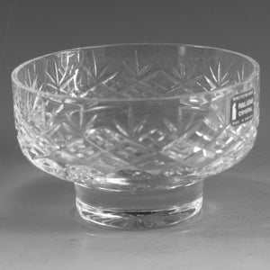 WHITEFRIARS Glas - EGGE Muster - Eisbecher Glas / Gläser - 4 1/4&quot;