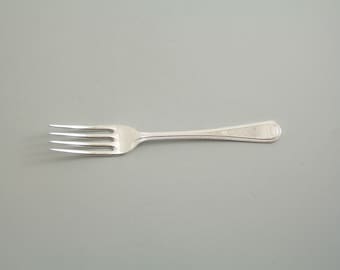 EPNS A1 Silver Plate Cutlery - BEAD Design - Dessert Fork / Forks - 7"