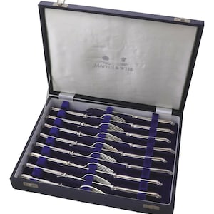Mappin & Webb Cutlery - Pembury Pattern - Fish Set for 8 persons