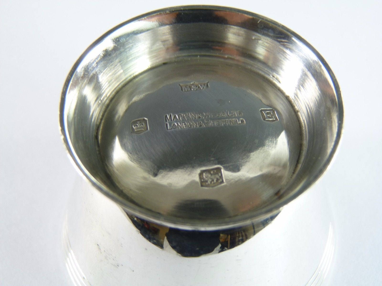 Mappin & Webb Silver - KEITH MURRAY Art Deco - 3 Piece Cruet