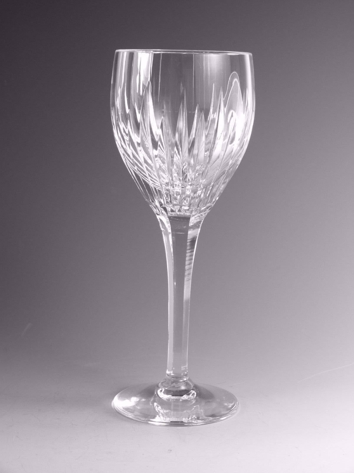 STUART Crystal MONACO Cut Wine Glass / Glasses 7 Etsy