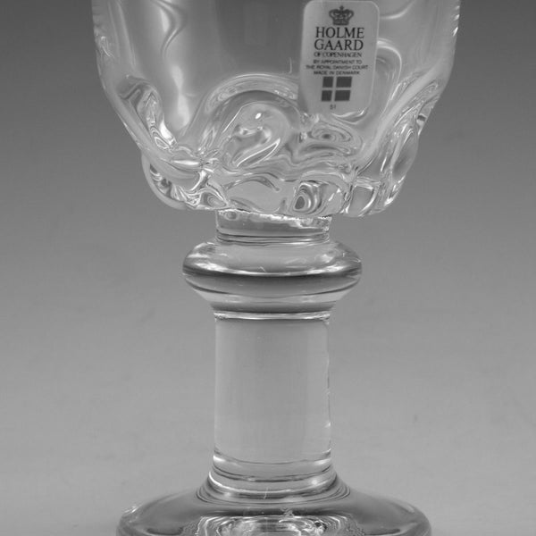 HOLMEGAARD Glass - BANQUET Pattern - Port / Schnapps Glass / Glasses - 4"