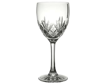 EDINBURGH Crystal - TAY Cut - Wine Glass / Glasses - 6 7/8&quot; (1st)