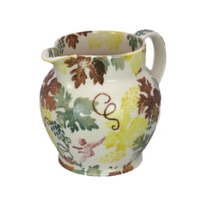 Emma Bridgewater Pottery National Trust VINES & CHERUB 1 1/2 Pint Jug 1st Q 1988