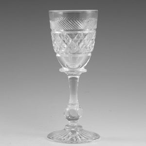 TUDOR - HOLBEIN Cut - liquore cristallo / vetri - 4&quot;(1a)