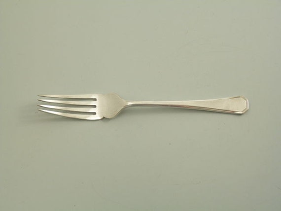 EPNS A1 Silver Plate Cutlery GRECIAN Design Fish Fork Forks 3/4