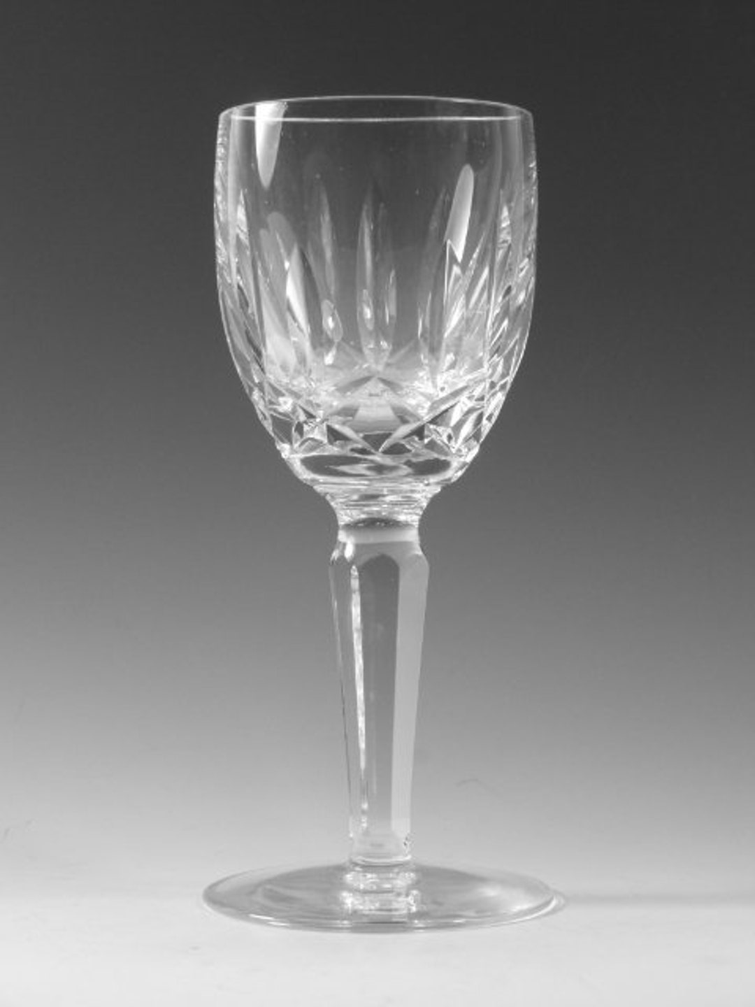 WATERFORD Crystal KILDARE Cut White WINE Glass / Glasses 5 3/4 Etsy