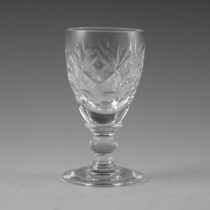 Royal DOULTON Kristallglas - GEORGISCHE Cut - LIKÖR / Brille - 3 1/8&quot;(2)