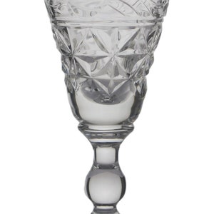 STUART Crystal MANSFIELD Cut Liqueur Glass / Glasses 3 1/8 image 2