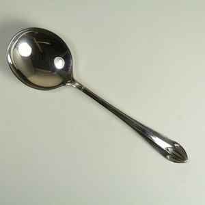 MAPPIN and WEBB Cutlery - LOTUS orchid pattern - soup spoon / spoons - 7&quot;