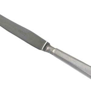 Mappin & Webb Cutlery - Tudor Pattern - Dessert Knife / Knives - 7&quot;