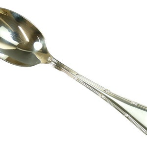 CARRS Cutlery - REED & RIBBON Design - Dessert Spoon / Spoons - 7 3/8"