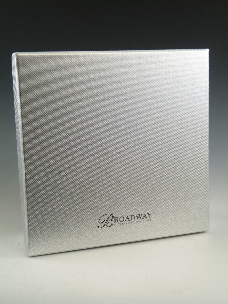 Wine Bottle Slate Barrel COASTER 4 1//2/" Boxed Solid Silver NEW
