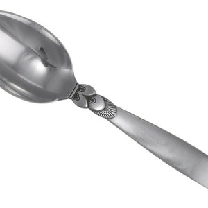 Georg Jensen Cutlery - Cactus Pattern - Dessert Spoon / Spoons - 6 3/4"