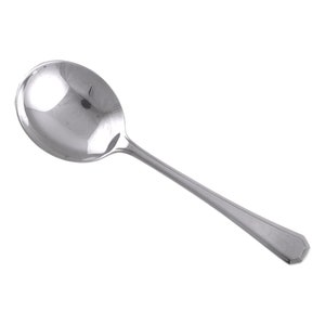 CARRS Sterling Silver Cutlery - GRECIAN Pattern - Soup Spoon - 6 7/8"