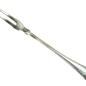 SILVER Plated Cutlery - GAMMAL FRANSK Pattern - Fork / Forks - 19 cm