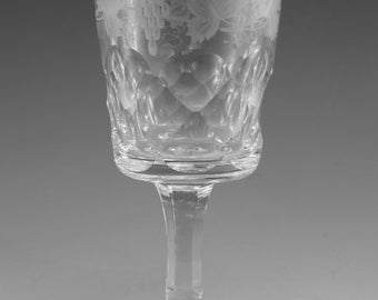 EDINBURGH Crystal IONA Cut Brandy Glass / Glasses 4 5/8 