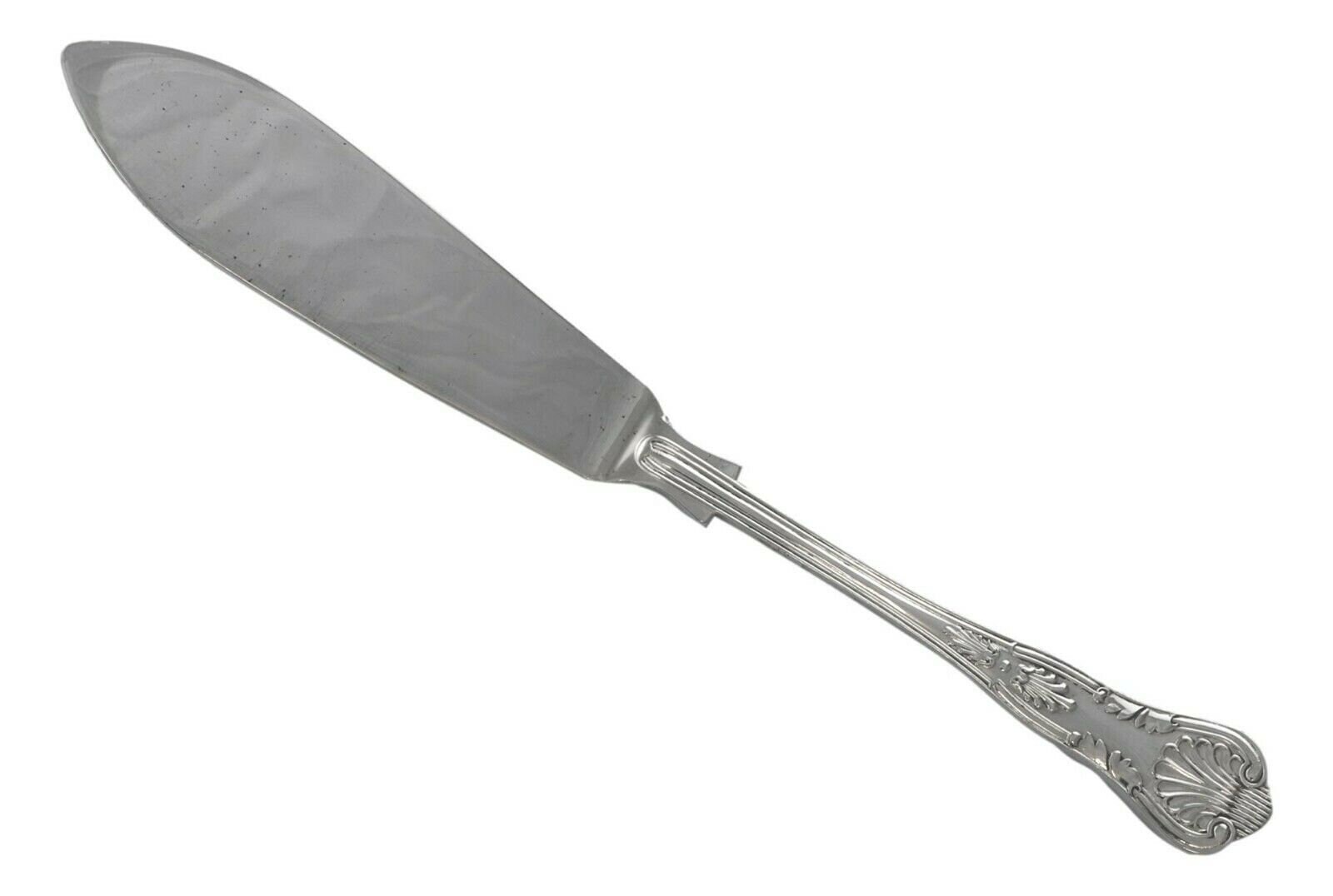 butler silver plate - epns kings pattern couteau à poisson/couteaux 8 3/8