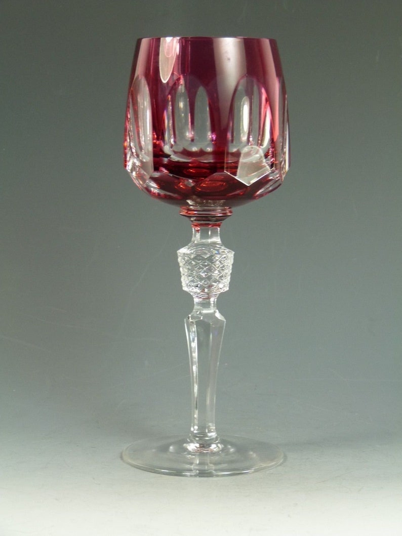 NACHTMANN Crystal ANTIKA Design Hock Wine Glass / Glasses Etsy