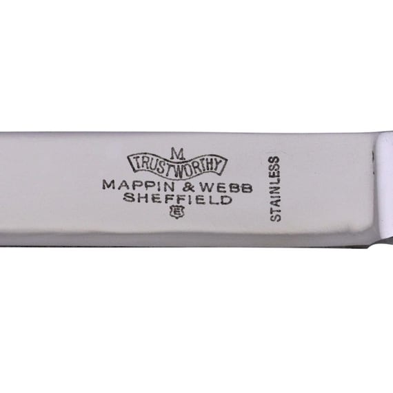 MAPPIN & WEBB Cutlery - KINGS Pattern - Dinner Knife / Knives - 9