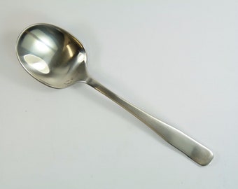 WALKER & HALL Cutlery - Stainless Steel SYMBOL - Unused Dessert Spoon / Spoons - 6 7/8"