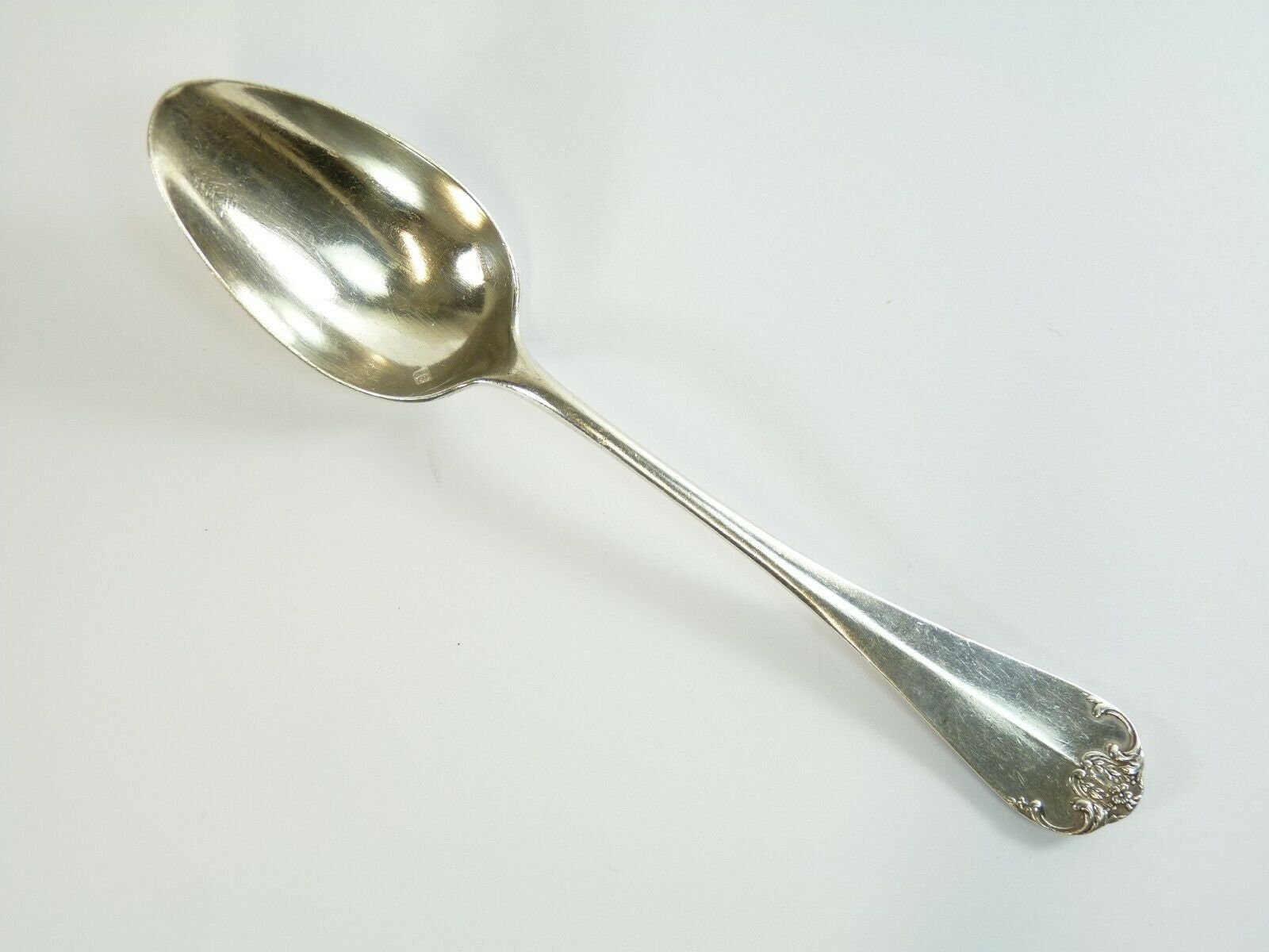 French BOULENGER - Vintage Silver Plated Dessert Spoon / Spoons - 19 cm