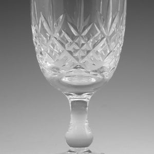 EDINBURGH Crystal - Old LOMOND Cut - Wine Glass / Glasses - 4 3/4&quot; (2nd)