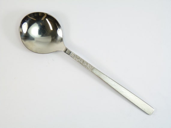 Viners Love Story Pattern Dessert Or Fish Fork - 7 3/8 Inches - Stainless Steel - UK Made