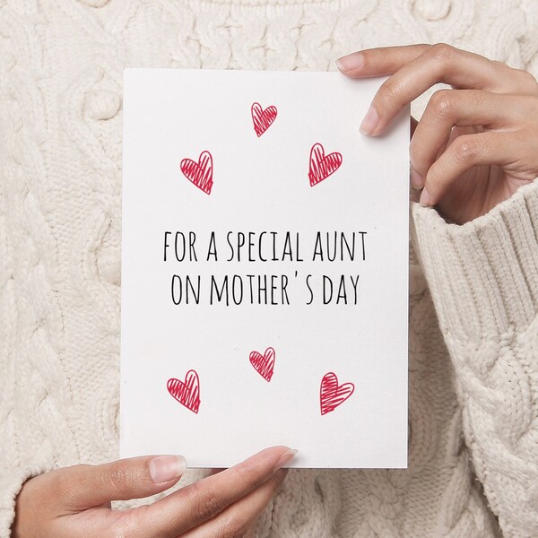 Happy Mothers Day Aunt Card Etsy Happy Mothers Day Aunt Card Etsy