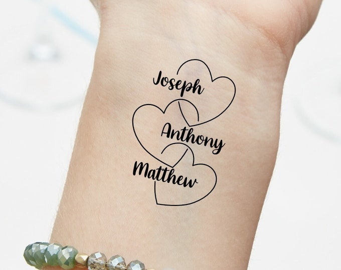 Tatouage Coeur Prenom Poignetnull