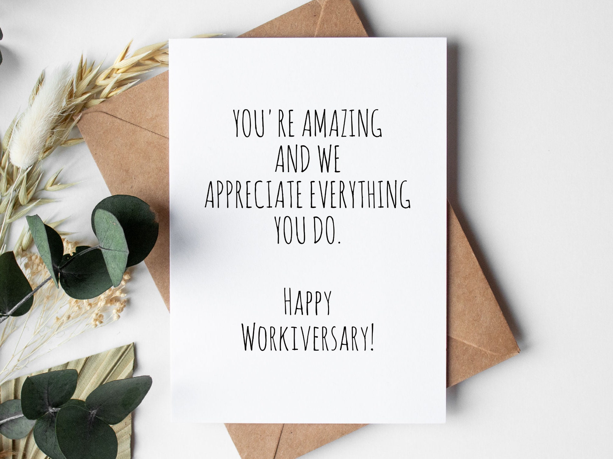 Workiversary Work Bestie Card PRINTABLE DOWNLOAD - Etsy