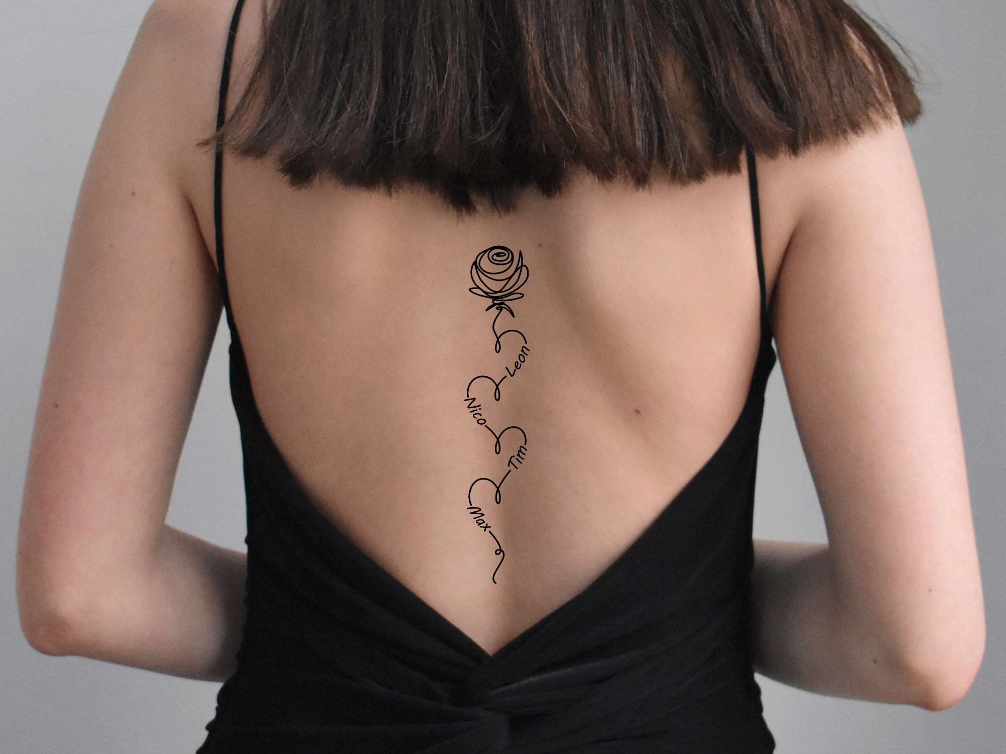 Tatouages éphémères Enfant Princesse Rose - Planche 9x13 Cm, Marque Tattoo' Mania, Neuf